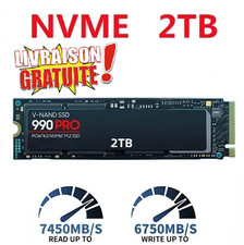 SSD 990 PRO 2To NVMe M.2 PCIe