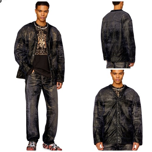 Diesel conf denim - d-conf-s, jacket