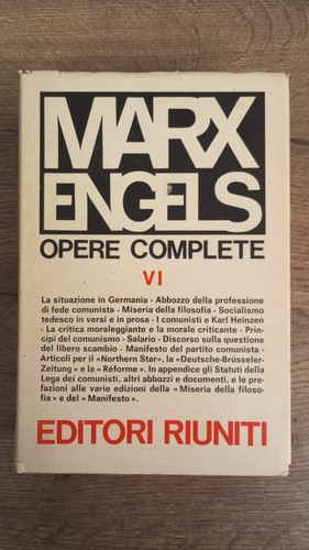 Marx engels opere complete - opere,