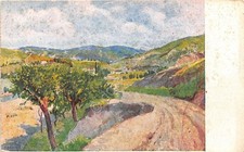 Cartolina - Illustrata Wolf Ferrari - Serie Predappio n.24 - S. Agostino