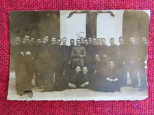 FOTO MILITARE WW1 FOTO DI GRUPPO SOLDATI REGIO ESERCITO REGNO D'ITALIA UNIFORME