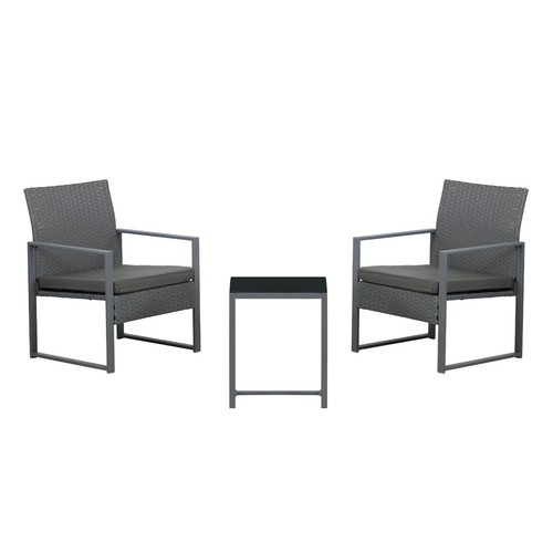 Set giardino steel bistrot - set,