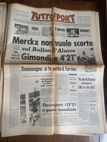 Tuttosport 180 1969 merckx - n°180,