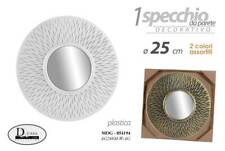 SPECCHIO TONDO DECORATO MURO