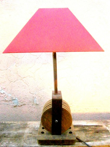 Grande lampada tavolo - grande, "