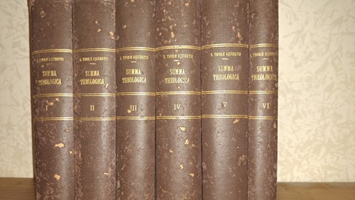 San tommaso aquino summa - tommaso, d'aquino,