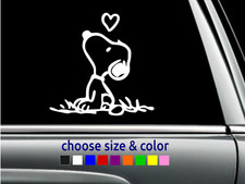 Adesivo SNOOPY Love Cuore di