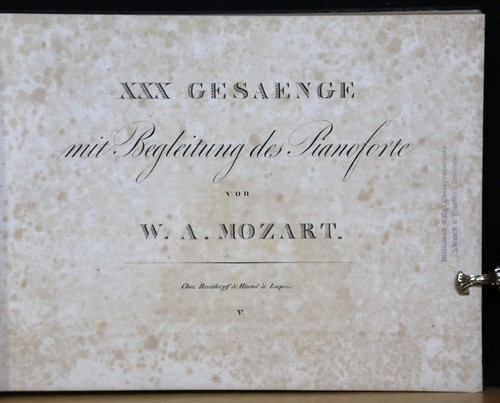Mozart xxx canti - xxx, canti,