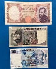 Lotto 3 Banconote Repubblica