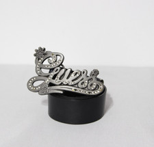 Cintura in pelle nera Guess