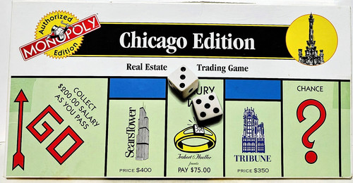 Monopoly edizione chicago - monopoly,