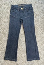 Jeans donna denim svasato vita