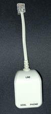 Filtro ADSL / VDSL RJ11 per modem internet pc presa telefono cordless (DSL499)