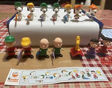 Kinder E Ferrero Snoopy Peanuts  Serie 1 Anno 1994 Pari Al Nuovo , Con Cartina