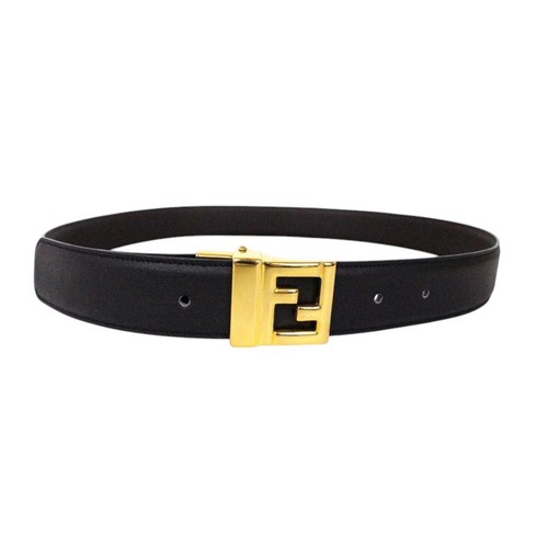 Cintura fendi pelle nera - ff,
