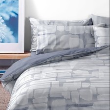 Copripiumone matrimoniale e federe Bassetti Layers grigio Lilla