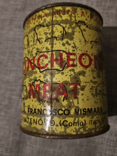 Scatola latta luncheon meat - latta,