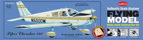 Piper cherokee 140 guillow - guillow's,