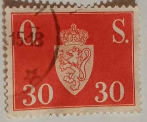 Francobollo norvegia - francobollo,