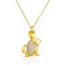 Amen Collana Diavoletto Donna