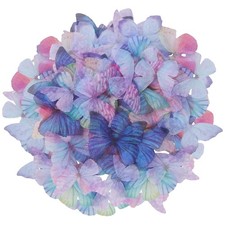 Farfalle 100 pezzi traslucido - farfalle,