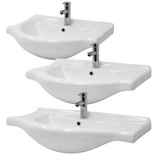 Lavabo in ceramica bianco