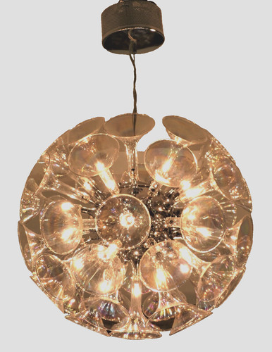 Grande lampadario tarassaco - ",