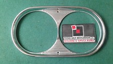 COPPIA CORNICI FARI ANTERIORI FIAT 1300 1500 DX E SX
