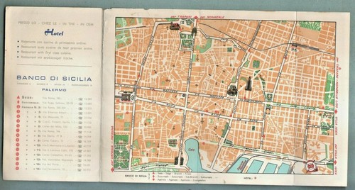 Palermo anni 60 pieghevole - anni,