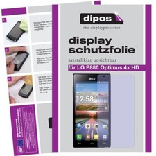 1x Pellicola Protettiva per LG P880 Optimus 4X HD Trasparente Display Invisibile