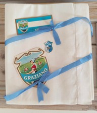 Lenzuolo Matrimoniale Misto Lino Bianco F.lli Graziano 240x300 Vintage