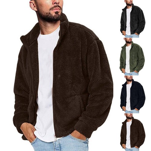 Giacca peluche uomo easy - giacca,