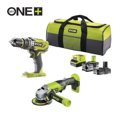 Ryobi r18pdag 242s trapano - ryobi, r18pdag-242s