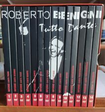 DVD ROBERTO BENIGNI TUTTO DANTE COMPLETA IN 14 DVD CON LIBRETTI+ COFANETTO 2007
