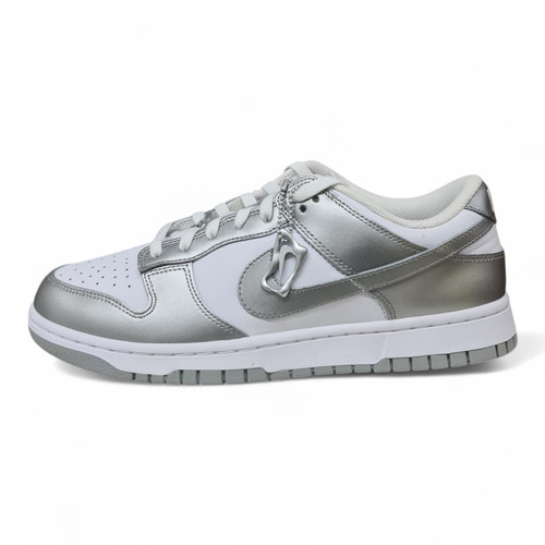 Nike dunk low metallic - metallic, silver