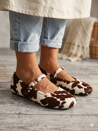 Ballerine zara pelle - zara, in