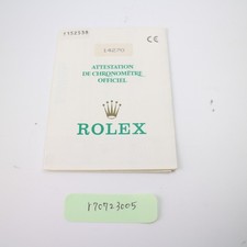 ROLEX 14270 Explorer carta
