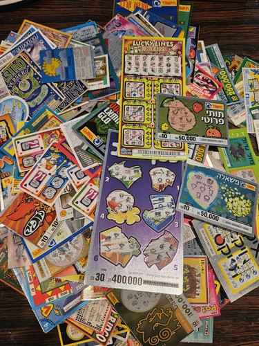 Lotto biglietti lotteria - , e