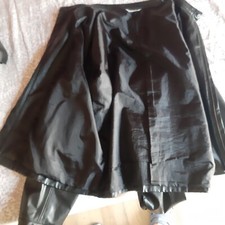 giubbotto pelle nera uomo