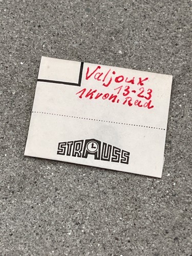 1399 nos valjoux - nos, 13-23