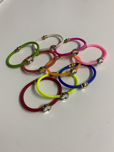 Bracciale gomma vari - 9,