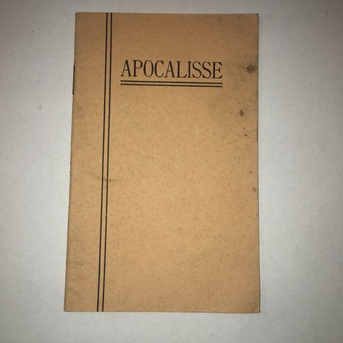 Apocalisse versione riveduta - versione,