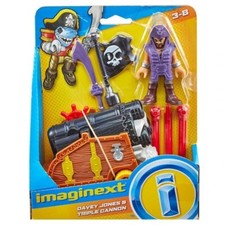 Imaginext - DHH74 Davey Jones & Triple Cannon