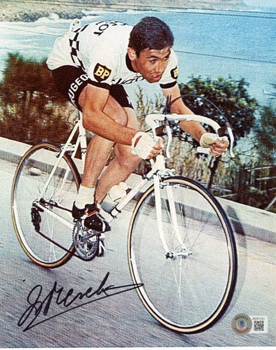 Foto firmata eddy merckx - eddy, 8x10