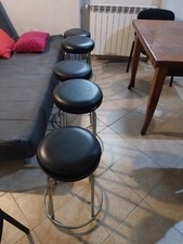 sgabelli da bar  usati. struttura in alluminio. 