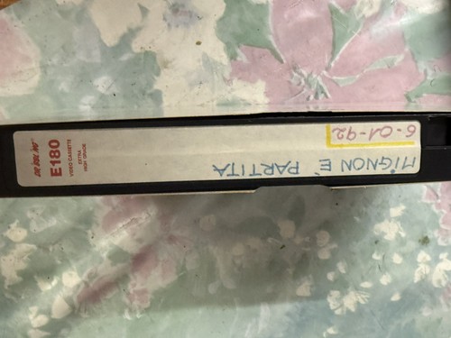 Vhs lotto videocassette - vhs,