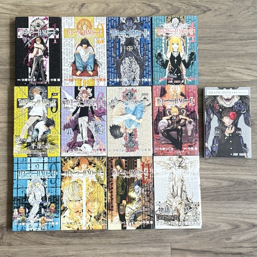 Death note manga - note, 1-12