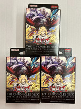 Lot 3x Yu-Gi-Oh THE CHRONICLES DECK The Fallen The Virtuous All-Foil Edition OVP