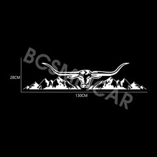 Adesivo auto grafica Bull Head