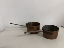 Due Antiche Pentole In Rame